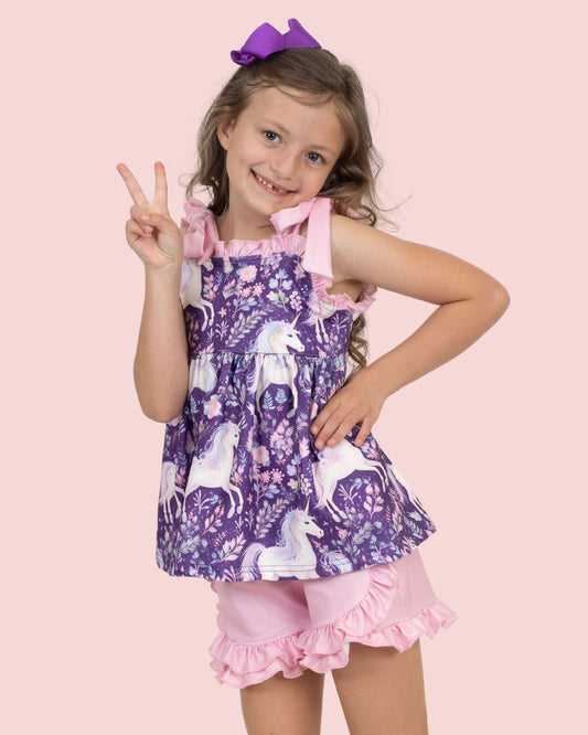 Mystical Meadows * 2 pc Short Set