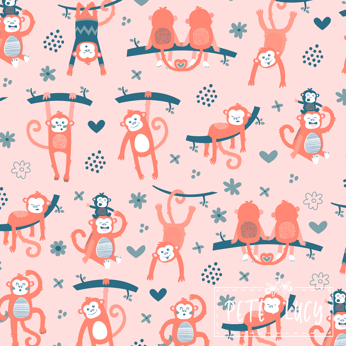 Monkeying Around - 2 pc Set