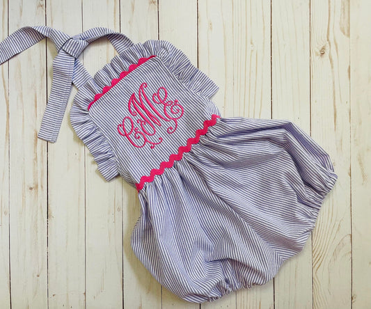 Haute Diggity - Sun Suit with Monogram