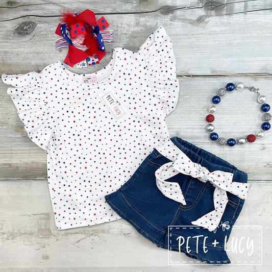 July 4th * 2 pc Denim Set