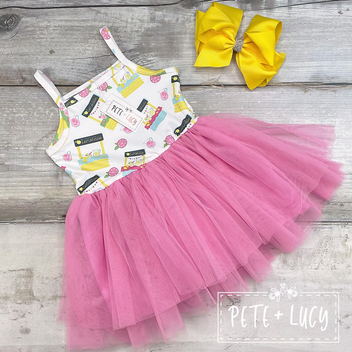 Lemonade Stand Tulle Dress