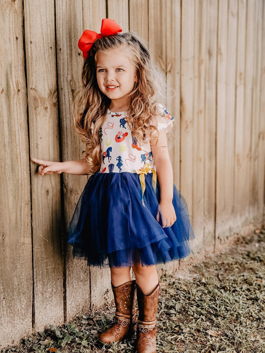 Cowgirl Cutie * Tulle Dress