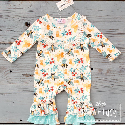 Bees and Honey * Romper