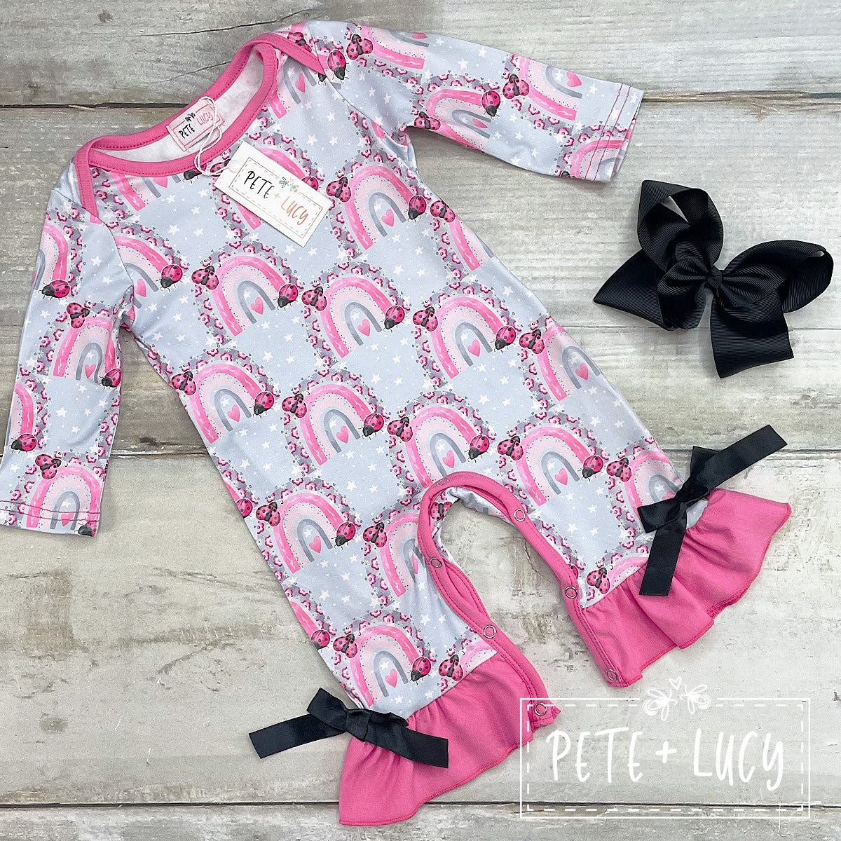 Lucky Ladybugs - Romper