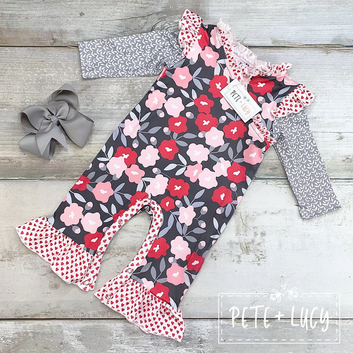 Pretty Poppies - Romper