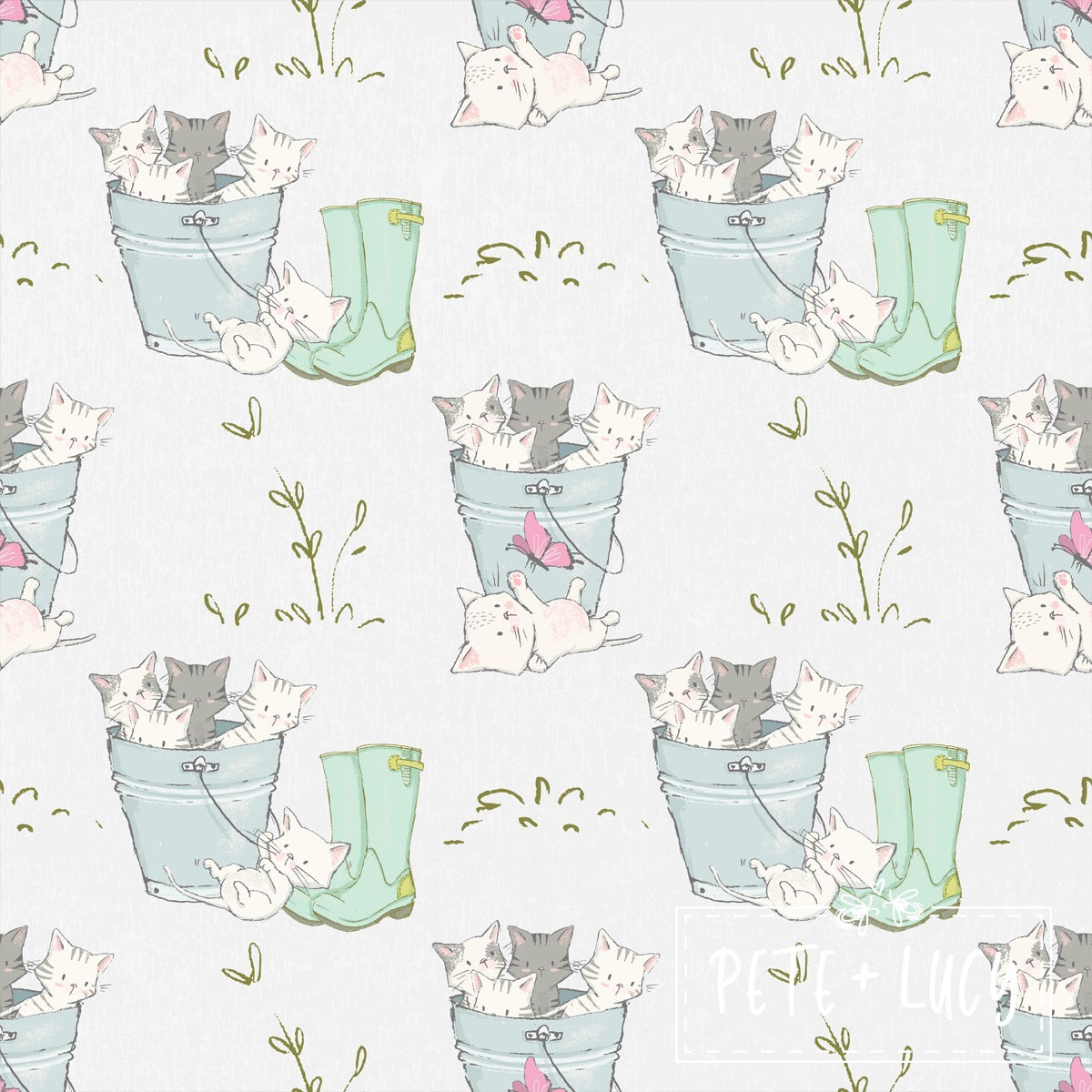 Springtime Kittens - 2 pc Set * leggings