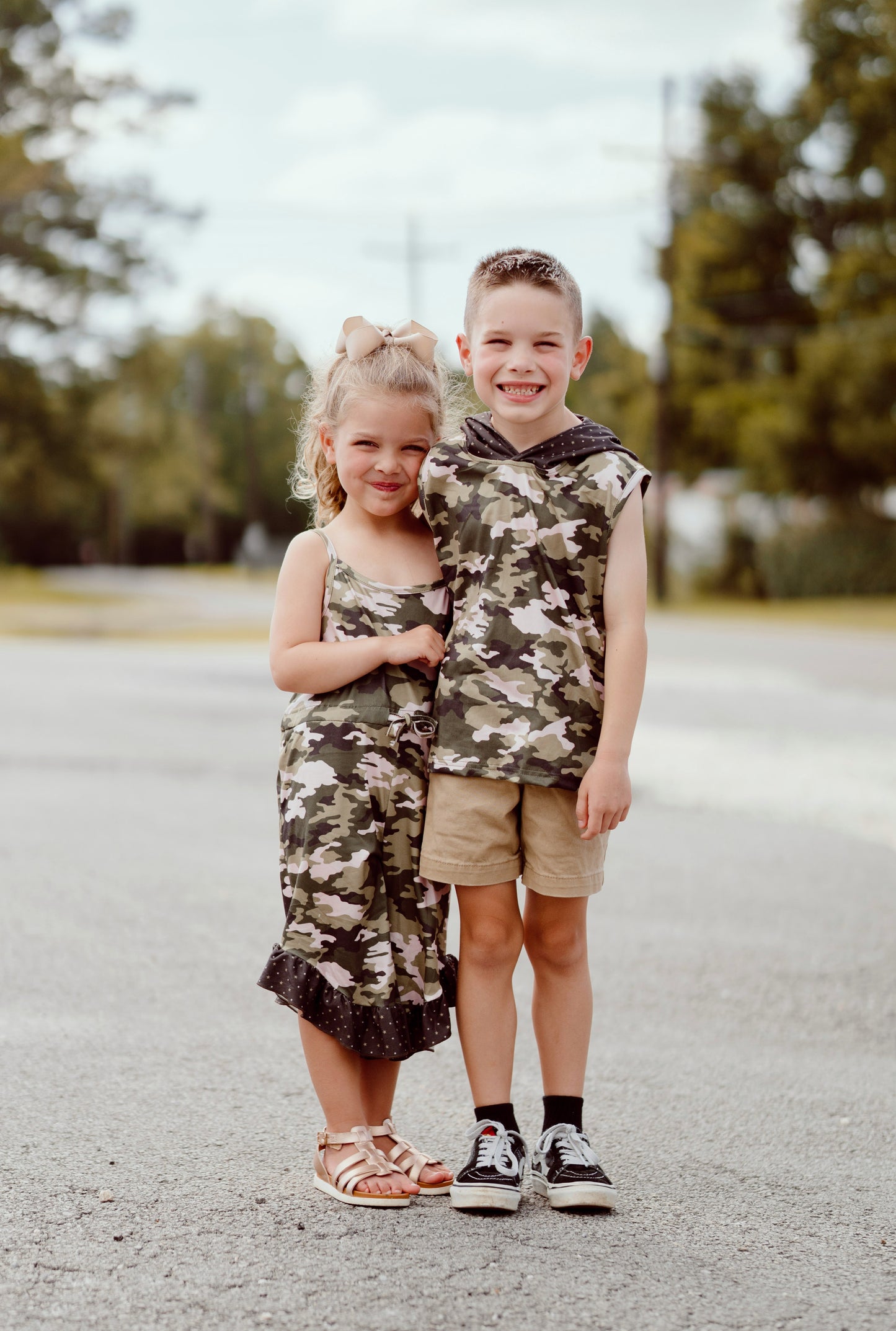 Camo Cutie - Romper