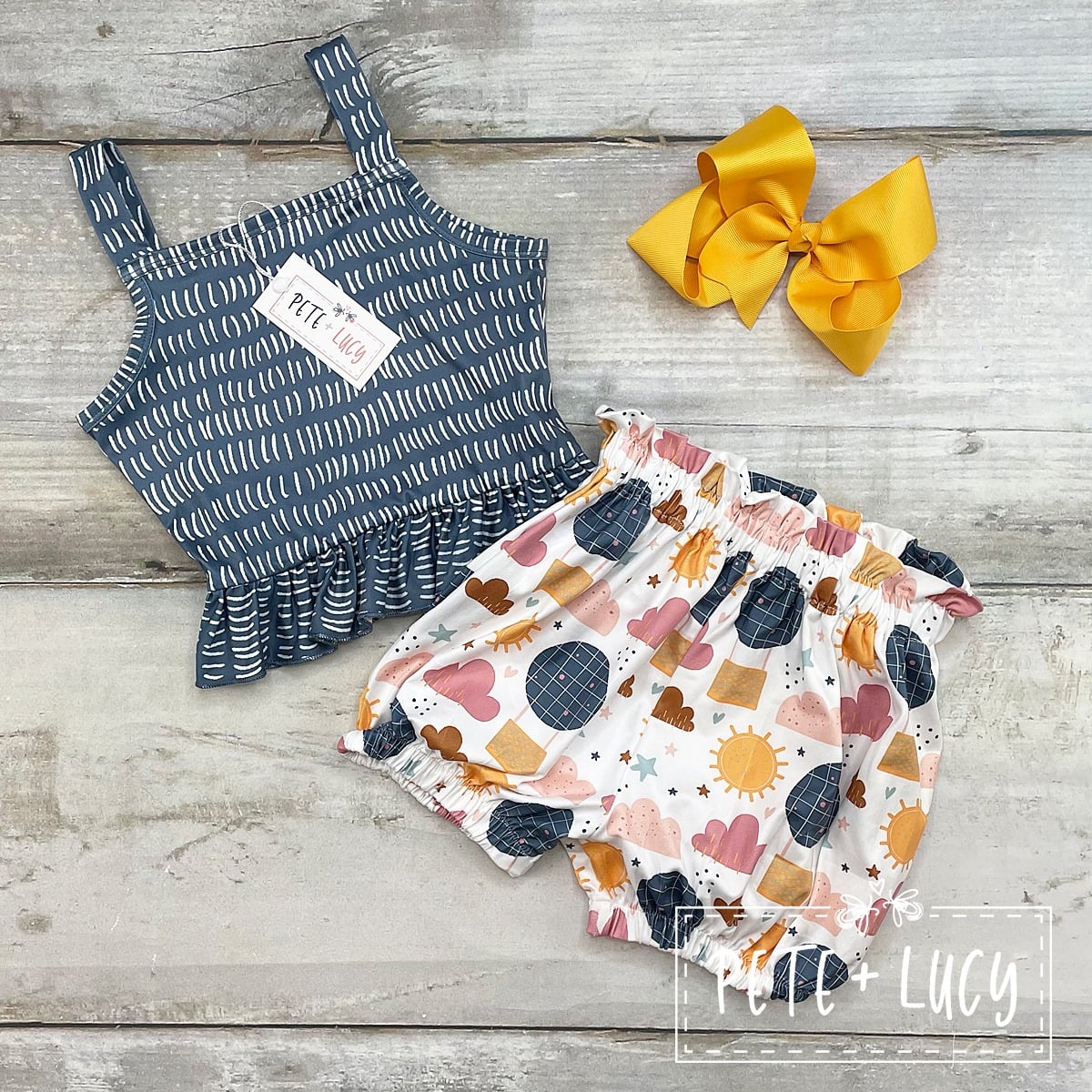 Sky's the Limit - 2 pc Short Set